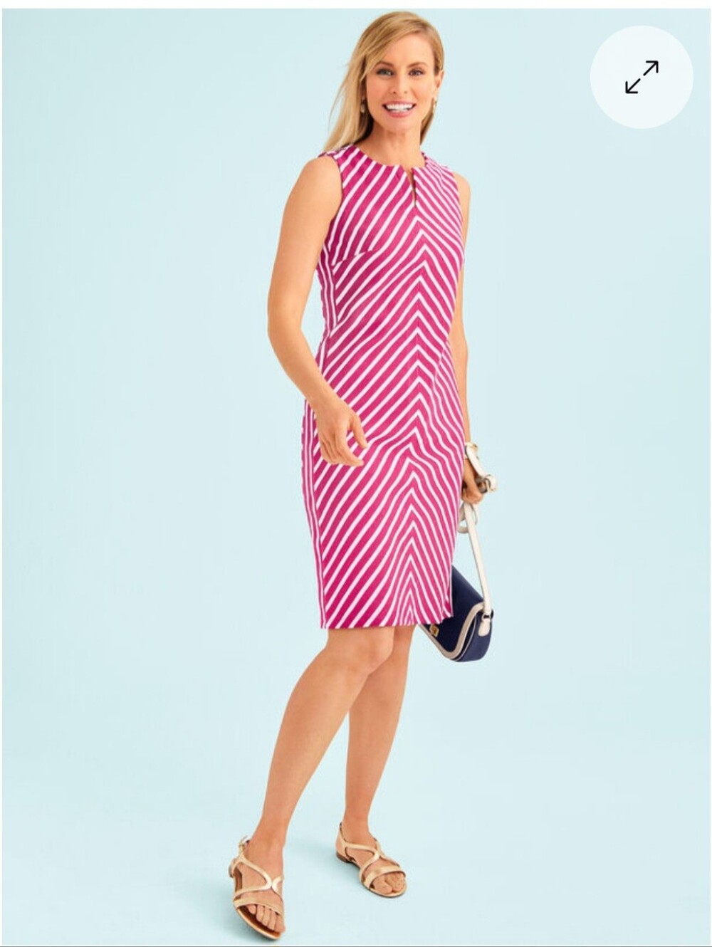 Talbots Easy Shift Dress XS